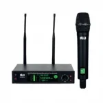 Wöller W-300PRO Tek Kanal UHF Kablosuz El Mikrofon Seti