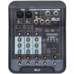 Wöller W-404 4 Kanal Mini Deck Mikser, +48V Phantom