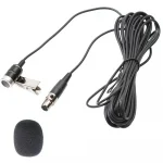 Wöller W-45 Kablolu Kondansatör Yaka Mikrofonu, 5 m Kablo