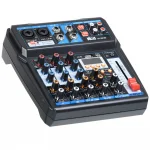 Wöller W-606 6 Kanal Mini Deck Mikser, 16 Efekt