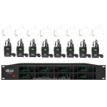 Wöller W-8000 8 Mikrofonlu Flex Kablosuz Set (değiştirebilir)