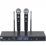 Wöller W-930EE Çift El UHF Kablosuz Mikrofon Seti, Rack Tipi