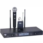 Wöller W-930EY El + Yaka UHF Kablosuz Mikrofon Seti, Rack Tipi