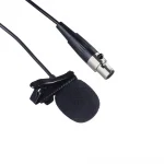 Wöller WL-6 Kablolu Yaka Mikrofonu, Mini XLR, Siyah