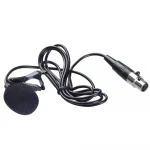 Wöller WL-6 Kablolu Yaka Mikrofonu, Mini XLR, Siyah