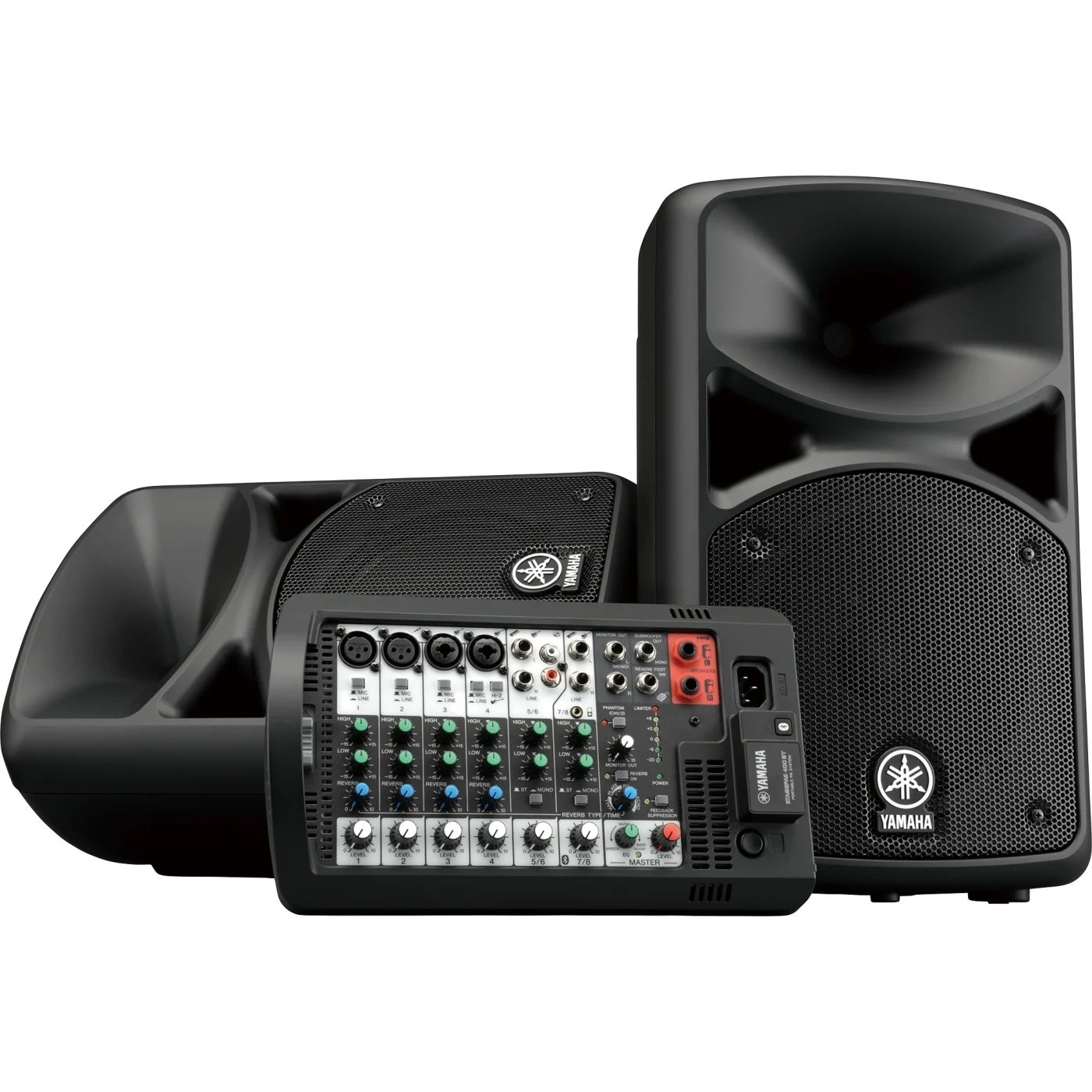【ジャンク】YAMAHA STAGEPAS 400BT ノイズあり YAMAHA STAGEPAS 400BT YAMAHA PORTABLE PA SYSTEM