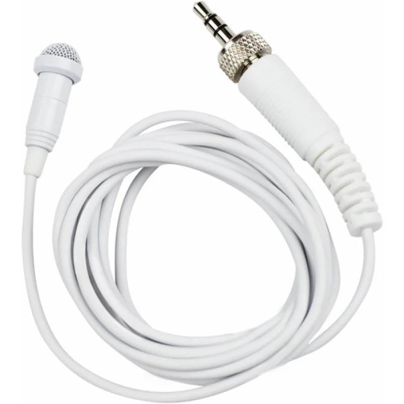 Tascam TM-10LW Lavalier Cond. Mic. WHITE for DR-10LW