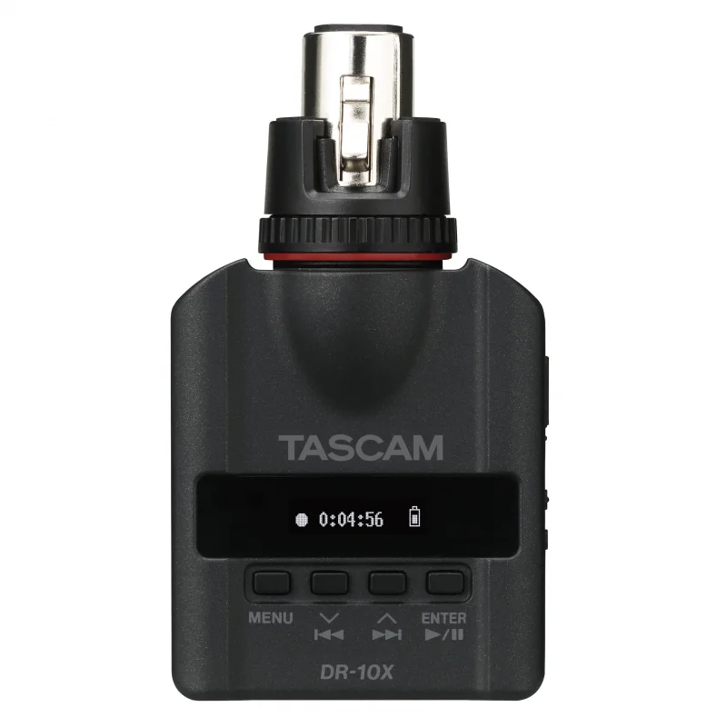 Tascam DR-10X Dijital Ses Kaydedici, Mic-Plug-On with XLR Connector