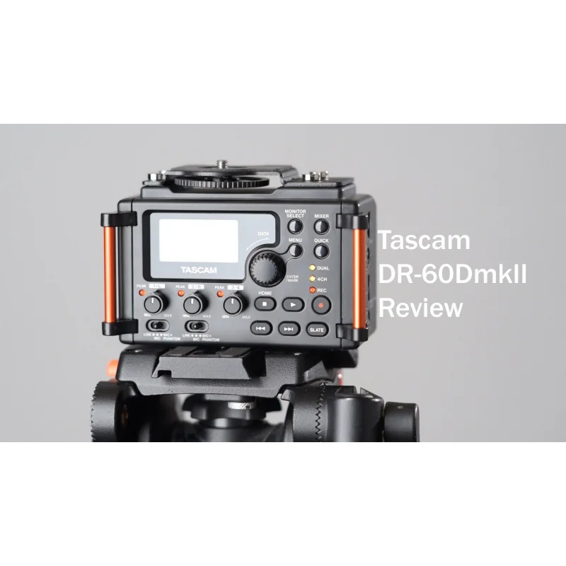Tascam DR-60DMK2 Prof.Multi-Track Audio-Recorder for DSLR-Cameras