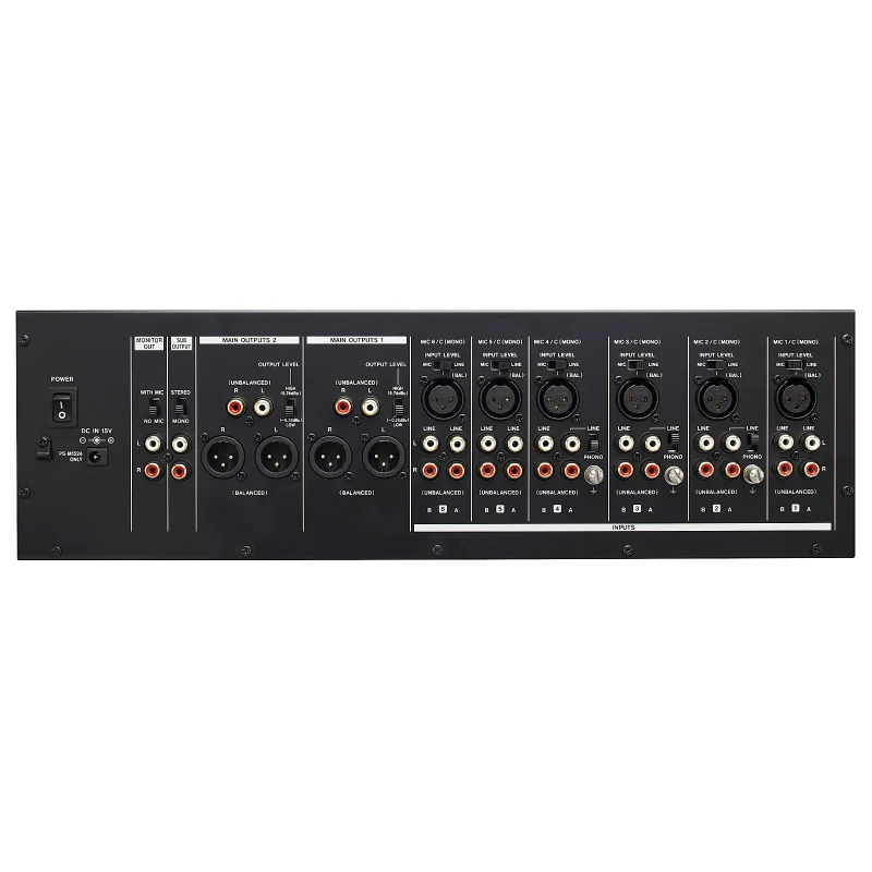 Tascam MZ-372 Mixer for Installation, 2-zone, 19, 3U