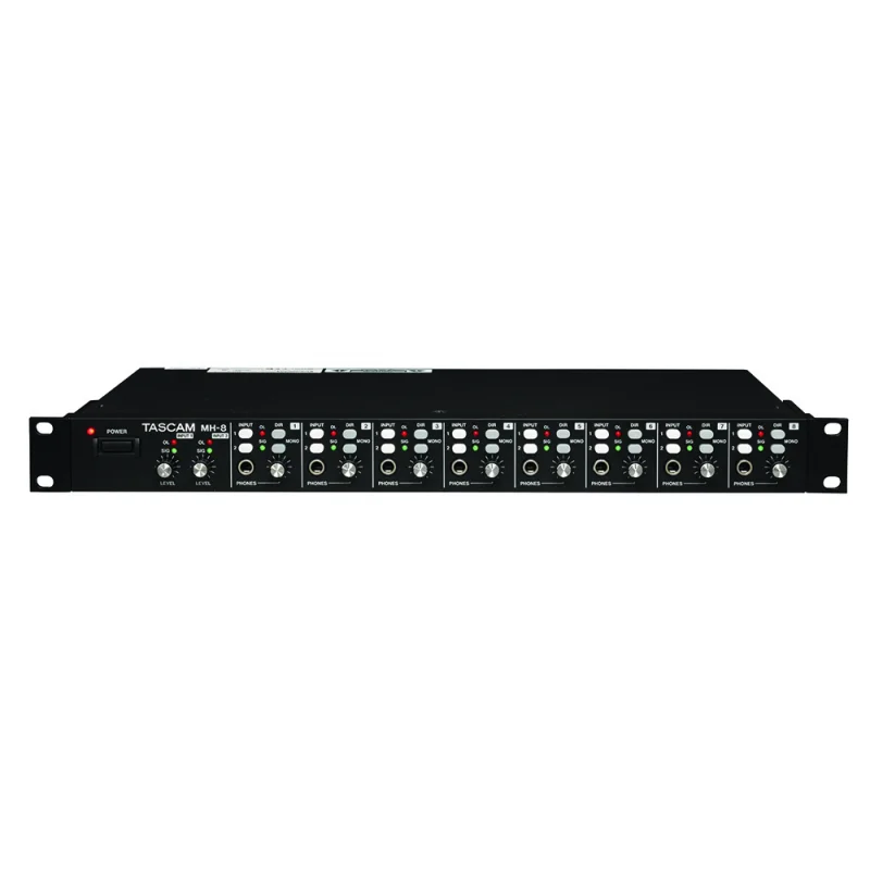 Tascam MH-8 8-Kanal Headphone Amp (19/1U)