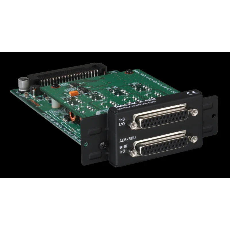 Tascam IF-AE16 AES/EBU ( input / outpu ) Interface card for DA-6400/DA-6400DP, 16-kanals