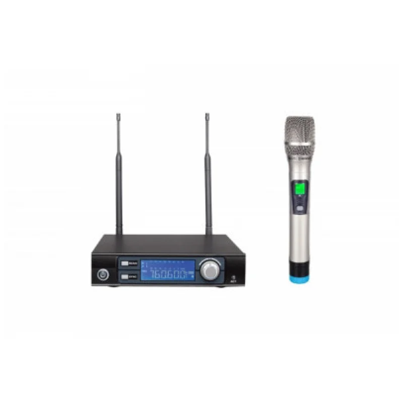 Machtig KS-3360 EL Tipi Kablosuz Mikrofon Seti, 128-kanal Uzun Mesafe 300-metre