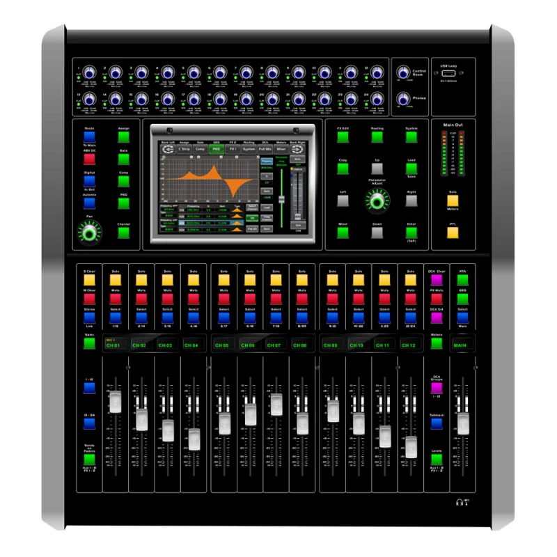 TOPP PRO DM24.8 24-kanal Dijital Ses Mikseri