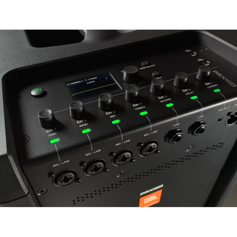JBL PRX ONE Vertical Aktif Sütun Hoparlör, 2000W 12 Bas + 12x2.5 HF