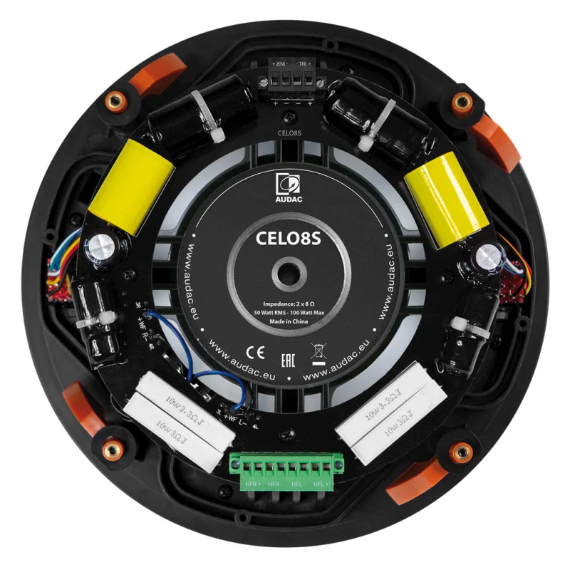 Audac CELO8S High-end 8 tavan subwoofer 2x100W/8-ohm