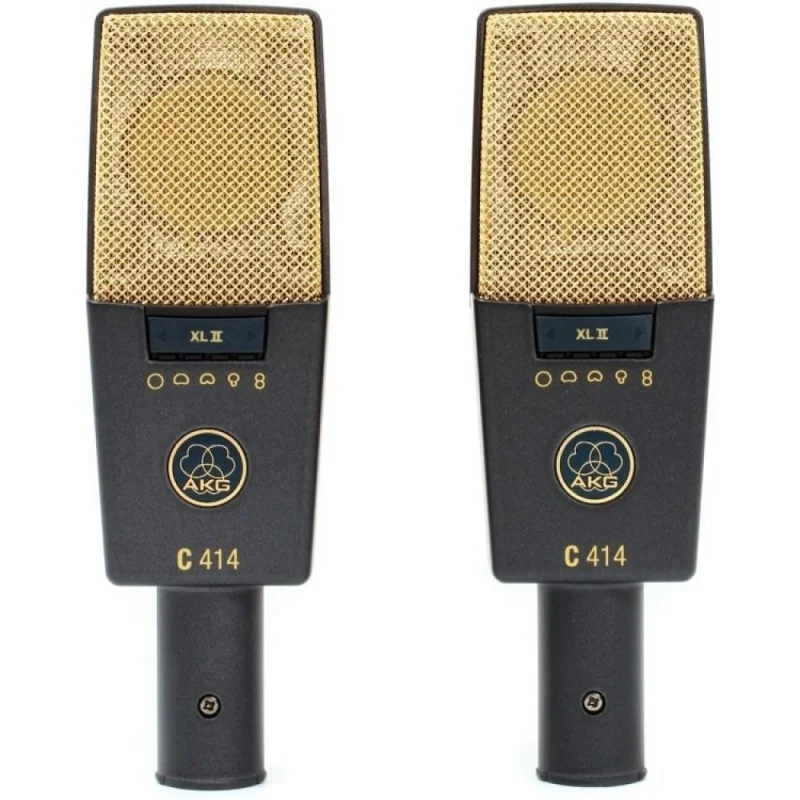 AKG C414 XLII MATCH PAIR Stereo Stüdyo Mikrofon Çifti Seti