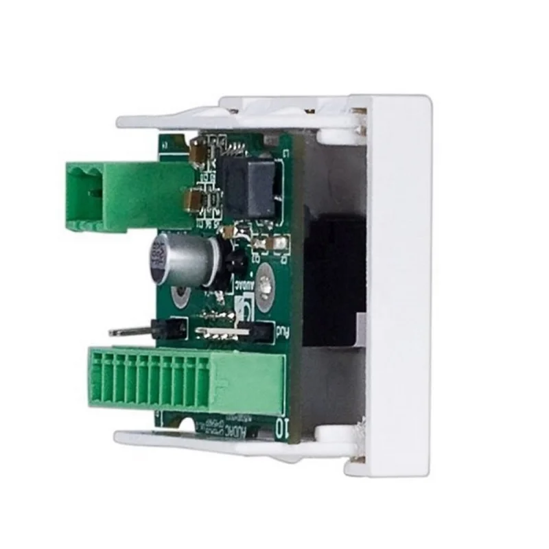 Audac CP45ARP/B Connection plate RJ45 repeater 45 x 45 mm