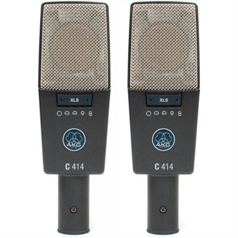 AKG C414 XLS MATCH PAIR Stereo Stüdyo Mikrofon Çifti Seti
