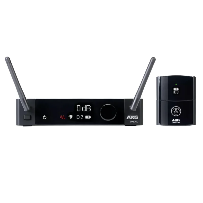 AKG DMS300 Instrument Set Dijital Kablosuz Enstrüman Sistemi, 2,4 GHz, 8 Kanal