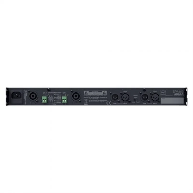 Audac EPA252 Power Amplifikatör 2x250W/4-ohm