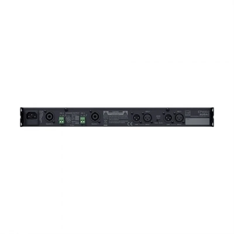 Audac EPA502 Power Amplifikatör 2x500W/4-ohm