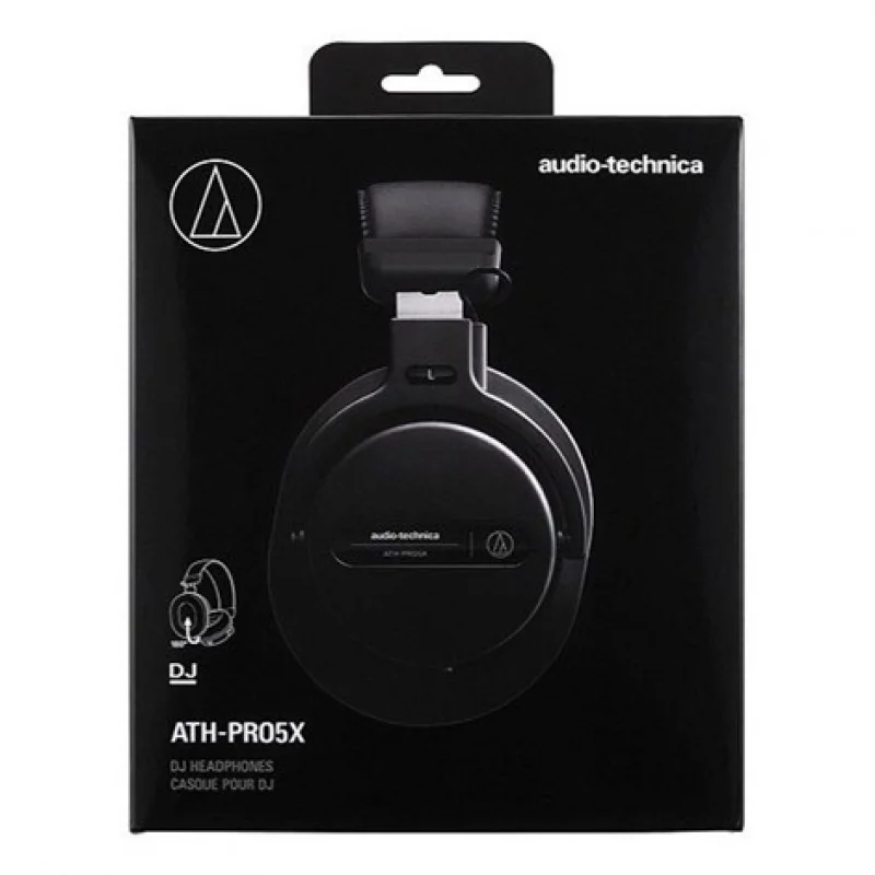 Audio Technica ATH-PRO5XBK Profesyonel Kulak Üstü DJ Kulaklığı Siyah