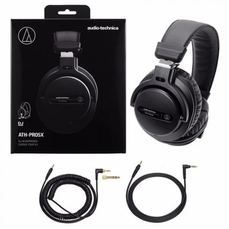 Audio Technica ATH-PRO5XBK Profesyonel Kulak Üstü DJ Kulaklığı Siyah