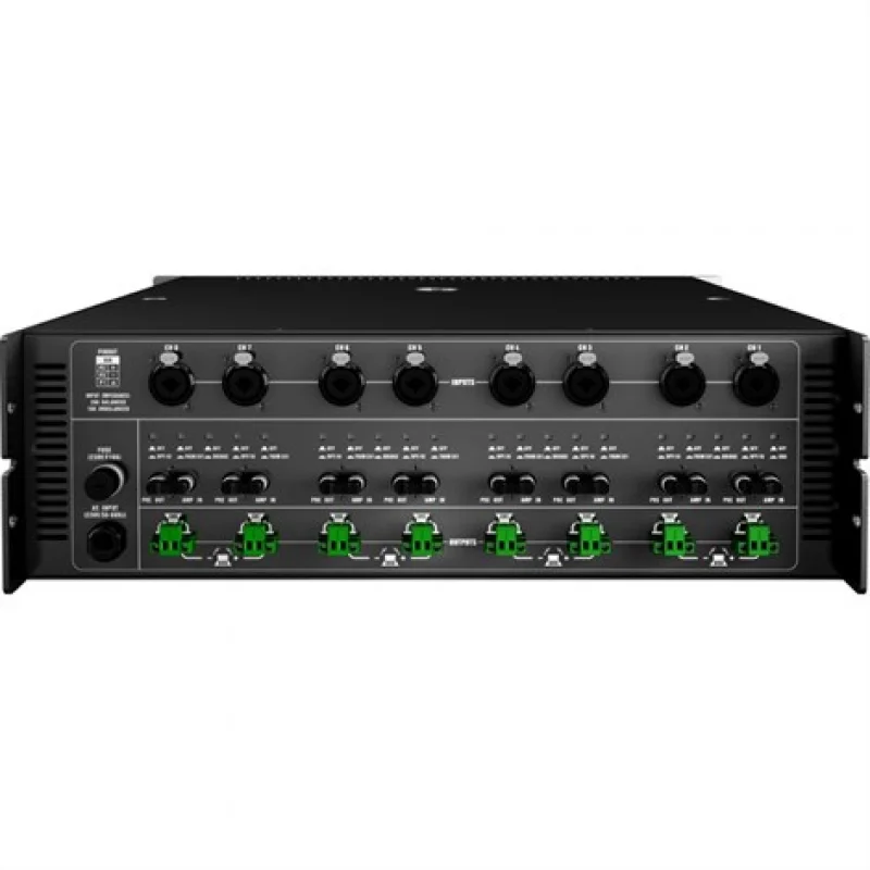 Audiocenter MX8200 Power Amplifikatör 8x210W / 4-ohm