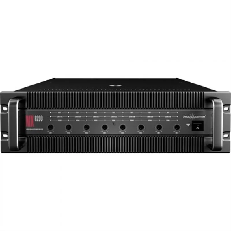 Audiocenter MX8200 Power Amplifikatör 8x210W / 4-ohm