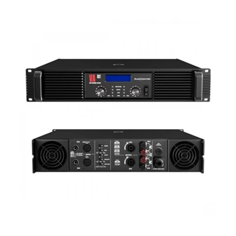 Audiocenter VA 801 Power Amplifikatör 2x1100W 4-ohm
