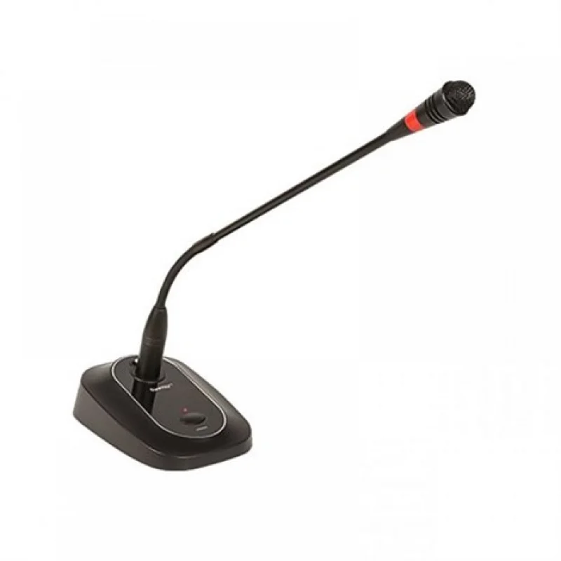 HTDZ HT-D63 Masa Tipi Dokunmatik Kaz Boynu Kondenser Mikrofon, Cardioid, 390 mm