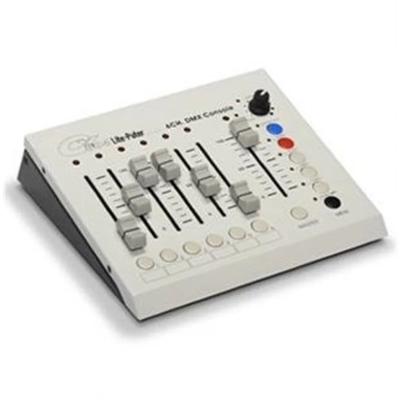 Lite-Puter CX-604 6 Kanal DMX Işık Konsolu, 6 Sahne, Chase, Ses Kontrolü