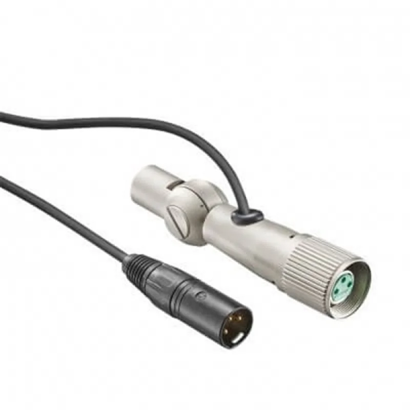 Neumann IC 4 mt XLR-3 Mikrofon Kablosu (Döner Mafsallı) (10 m, Siyah)