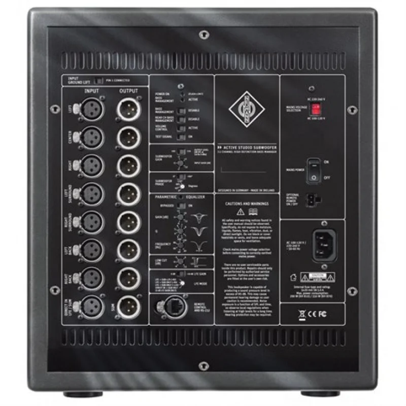 Neumann KH 810 G Aktif Stüdyo Subwoofer (10 Sürücü, 7.1 Bass Management)