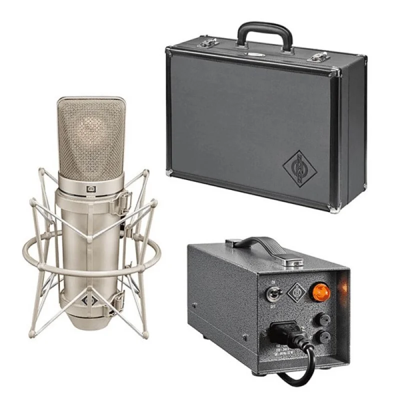 Neumann U 67 Set Tüplü Kondenser Stüdyo Mikrofonu Seti (Güç Kaynağı, Süspansiyon, Case)