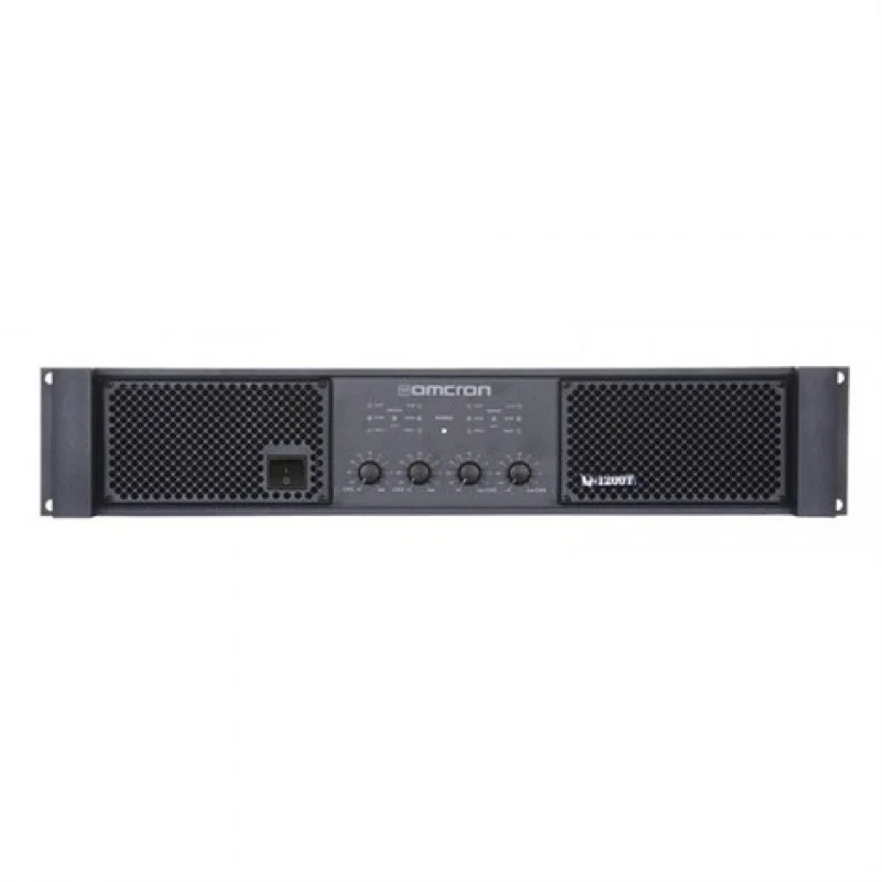 Omcron Q1200T 4x300W/100V/4-ohm Power Amplifikatör