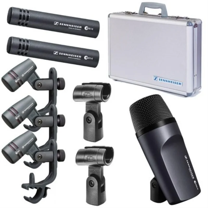 Sennheiser E-600 Davul Mikrofon Seti 7 Mikrofonlu