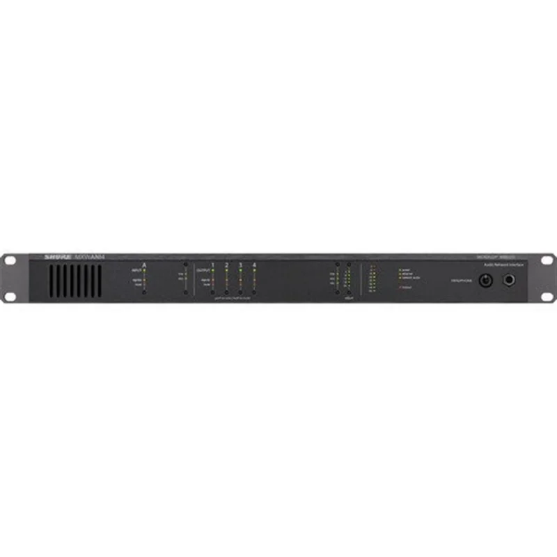 SHURE Mxwanı4 4-Kanal Audio Ağ Arabirim