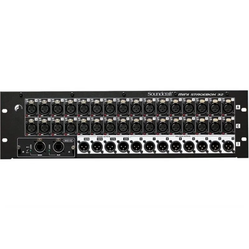 Soundcraft Mini Stagebox 32R Msb-32Rludes 5046678.V32Ch Madı + 32Ch Usbsioptioncard