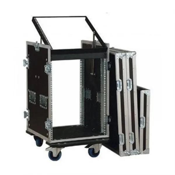 Metex 63863 19 12U Mikser Üniteli Hardcase, Tekerli