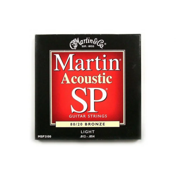 Martin Bronze MSP3100 Light Akustik Gitar Teli 12-54