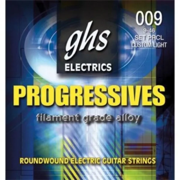 GHS 009 9-46 Set Prcl Custom iıght Elektro Gitar Teli