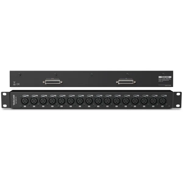 Tascam BO-16DX-IN Breakout Box with 16 Balanced In XLR(F) to 2* SUB-D25