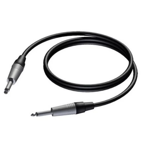 Procab CAB601/3 6.3 mm TS to TS 3-metre Gitar kablo