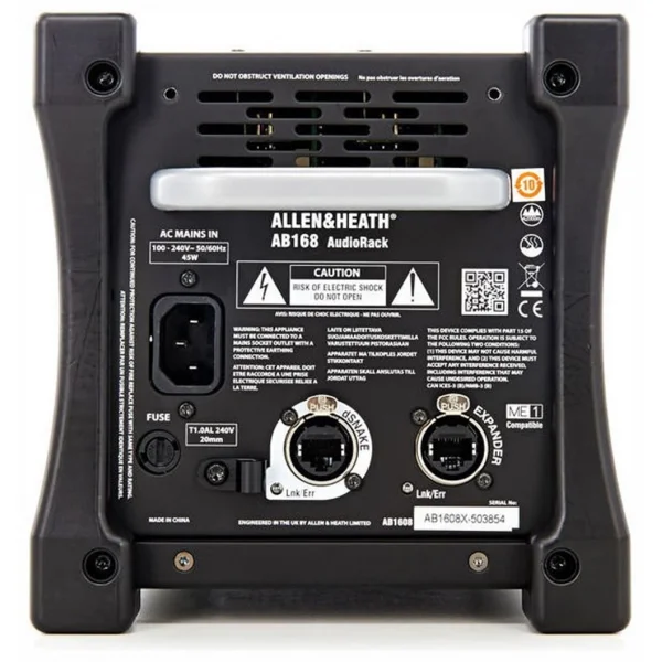 Allen & Heath AB168 16 giriş 8 Çıkış Dijital Stage Box
