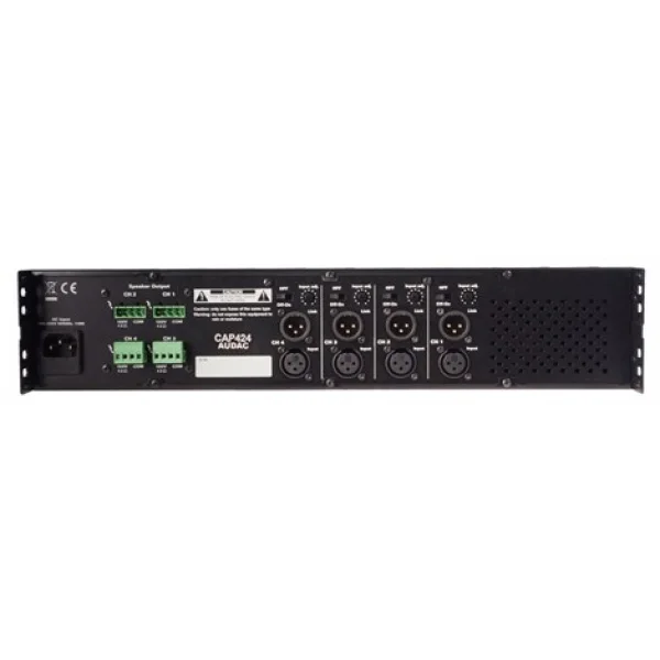 Audac CAP424 Quad Power Amplifikatör 4x240W/100V