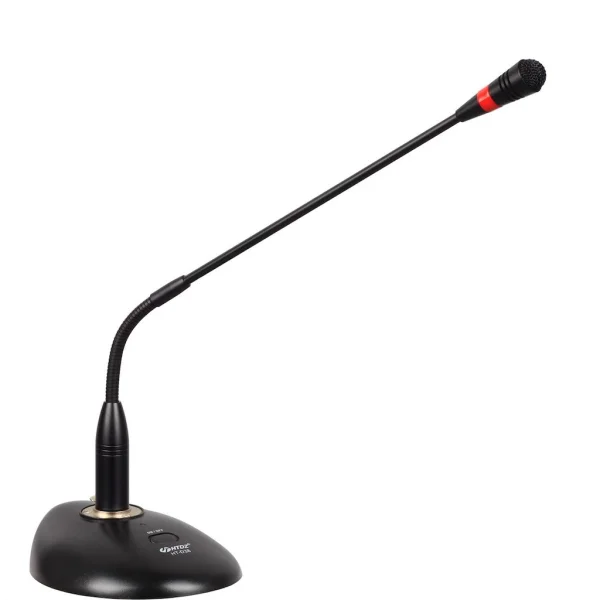 HTDZ HT-D38 Masa Üstü Gooseneck Mikrofon, 45 cm Hypercardioid