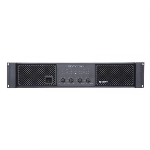 Omcron Q1200T 4x300W/100V/4-ohm Power Amplifikatör