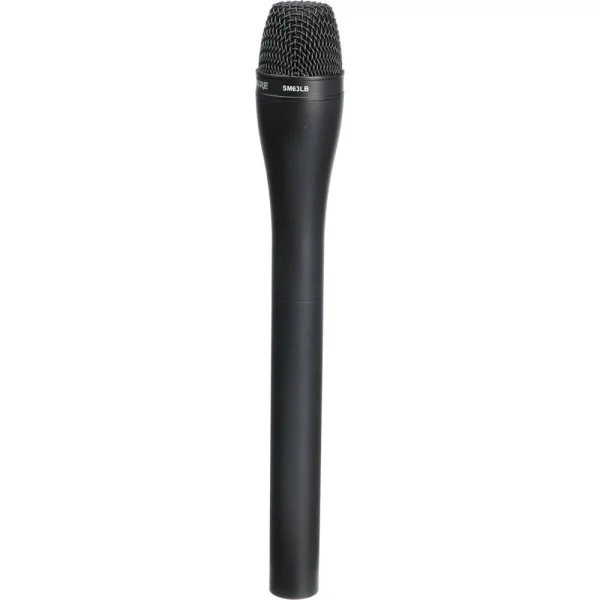 SHURE SM63 Dinamik TV / Röportaj Mikrofonu, Omnidirectional